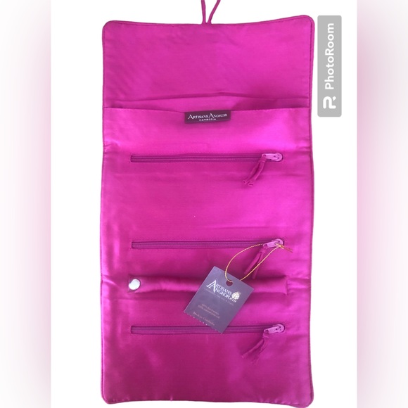 Jewelry Bags. NEW! Set of three. Hand woven. Pure silk. - Picture 3 of 8